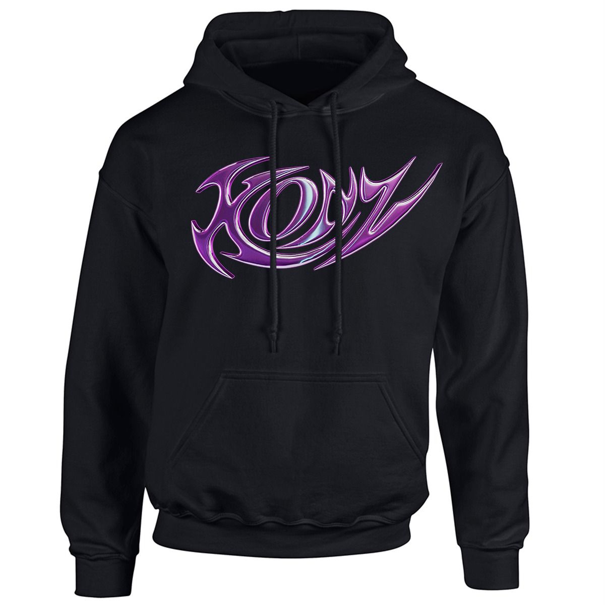 Bild von 'Konz' - Lean Lila - HOODY [schwarz]